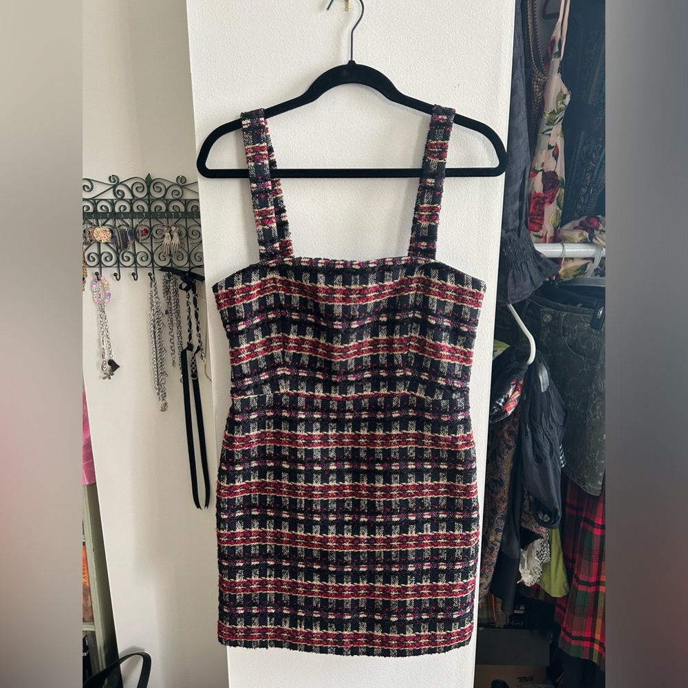 House of Harlow 1960 tweed dress
